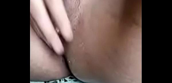  indian girl showing boobs and fingering